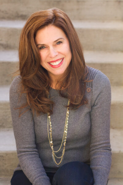 Business headshot at a staircase in Charlotte NC