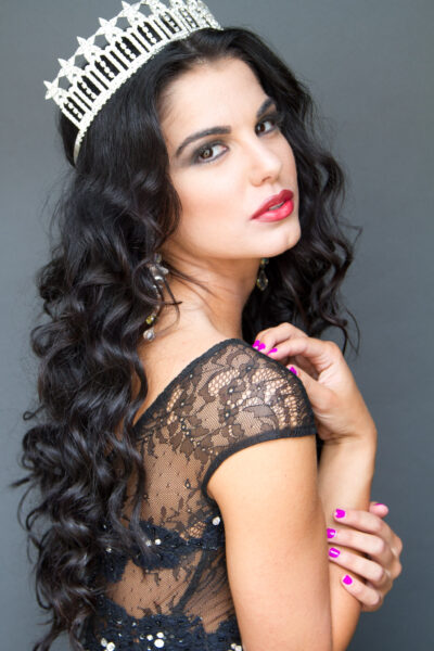 Miss Charlotte NC crown headshot